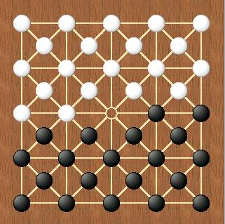 Kharbaga (African checkers variant)