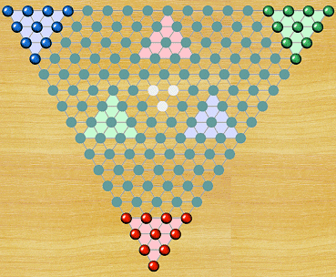 Ternion board game, large version