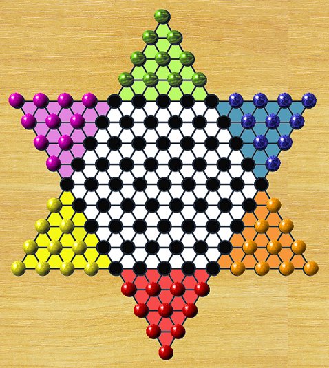 Traditional Chinese Checkers board game